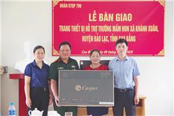 “Cảm ơn bộ đội 799”